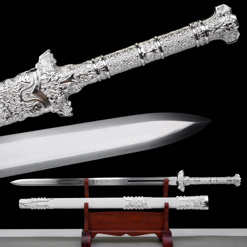 Medieval Emperor Battle Sword 1060 High Carbon Steel Blade Real Full Tang Sharp Samurai Swords Ice Soul Dragon Katanas
Medieval Emperor Battle Sword 1060 High Carbon Steel Blade Real Full Tang Sharp Samurai Swords Ice Soul Dragon Katanas