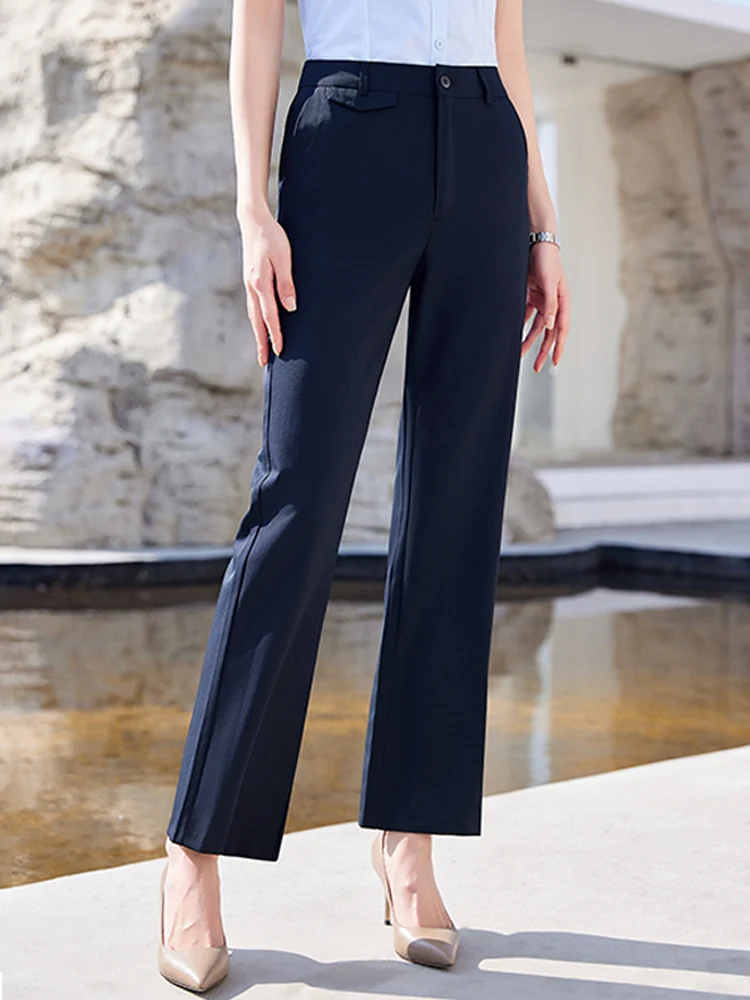 Cobalt Blue Professional Women's West Pants Commute Formal Long Trousers Elegant Office Workwear Straight Leg Pants
Cobalt Blue Professional Women's West Pants Commute Formal Long Trousers Elegant Office Workwear Straight Leg Pants
