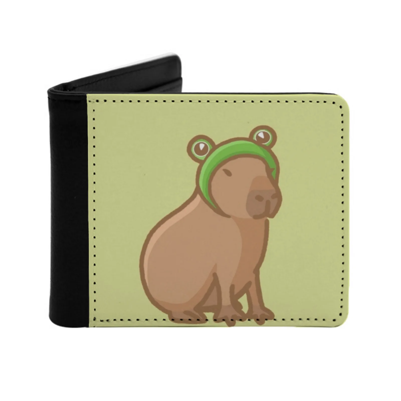 Coco The Capybara Frog Hat Персонализированный мужской кожаный кошелек для карт Сумка для денег Кошелек из искусственной кожи Frog Hat Capybara Capy Rodent
Coco The Capybara Frog Hat Персонализированный мужской кожаный кошелек для карт Сумка для денег Кошелек из искусственной кожи Frog Hat Capybara Capy Rodent