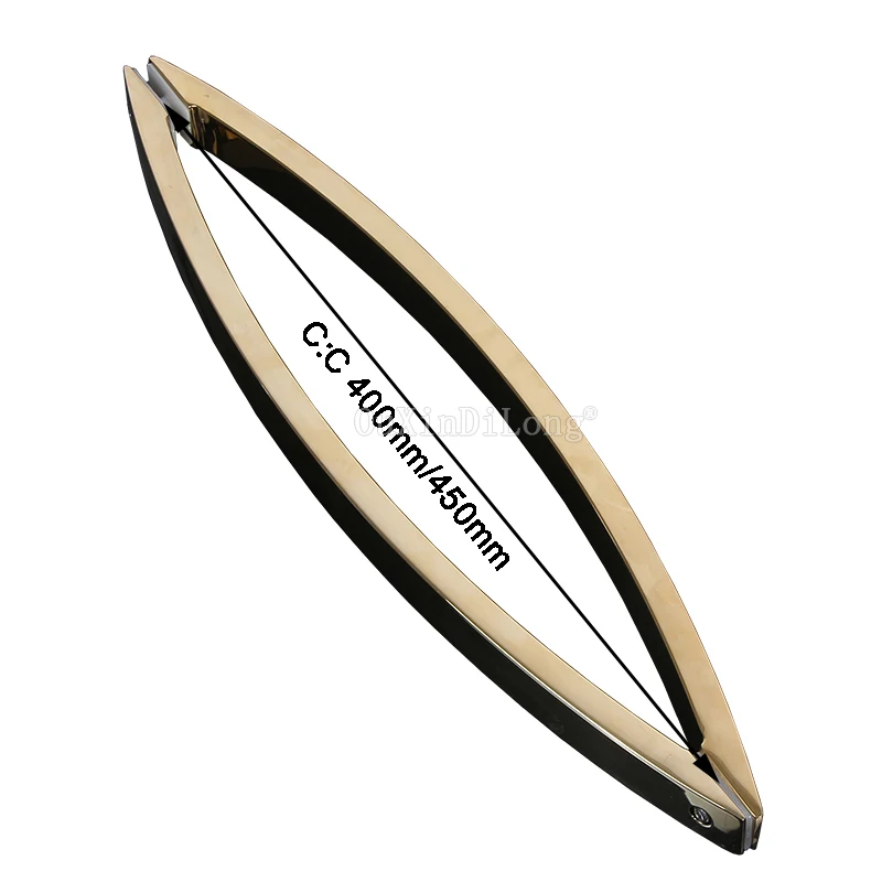 Titanium Gold/Rose Gold/Chromed 304 Stainless Steel Bathroom Door Handles Arc Crescent Pair Mount Glass Door Handle CC 400/450mm
Titanium Gold/Rose Gold/Chromed 304 Stainless Steel Bathroom Door Handles Arc Crescent Pair Mount Glass Door Handle CC 400/450mm