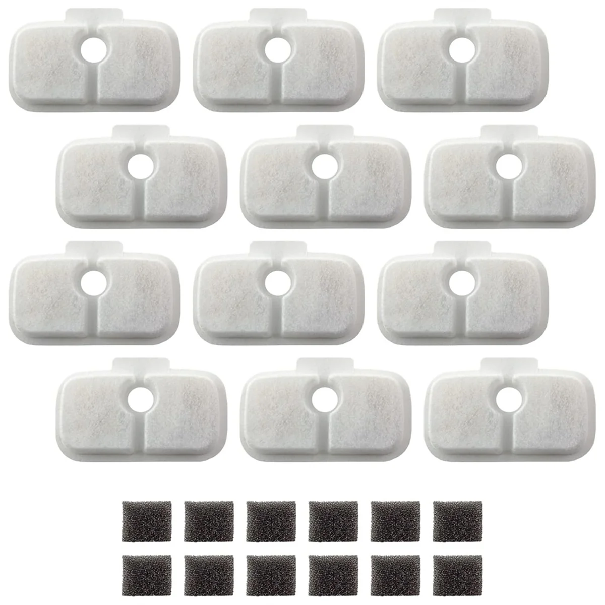 New Cat Water Fountain Replacement Filters for PETLIBRO PLWF105/PLWF115/PLWF005 Pet Water Fountain Triple Filtration
New Cat Water Fountain Replacement Filters for PETLIBRO PLWF105/PLWF115/PLWF005 Pet Water Fountain Triple Filtration
