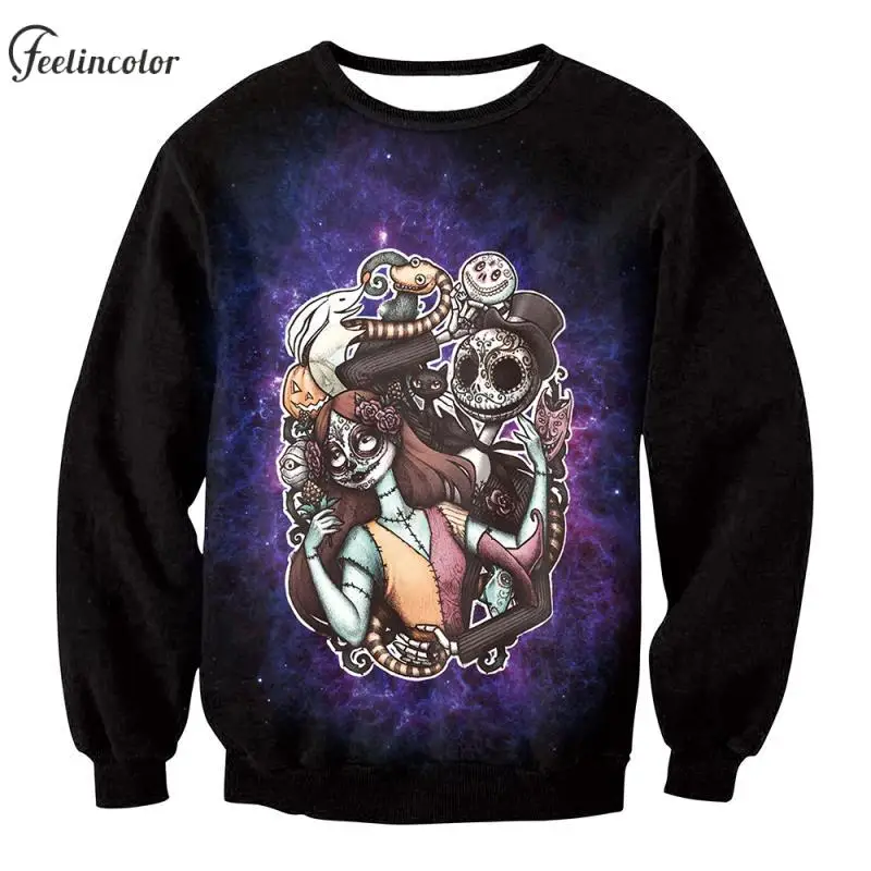 Spooky Love Sweatshirts For Men Halloween Long Sleeve Hoodies Oversized Fashion Round Neck Pullover Autumn Male Clothing
Spooky Love Sweatshirts For Men Halloween Long Sleeve Hoodies Oversized Fashion Round Neck Pullover Autumn Male Clothing