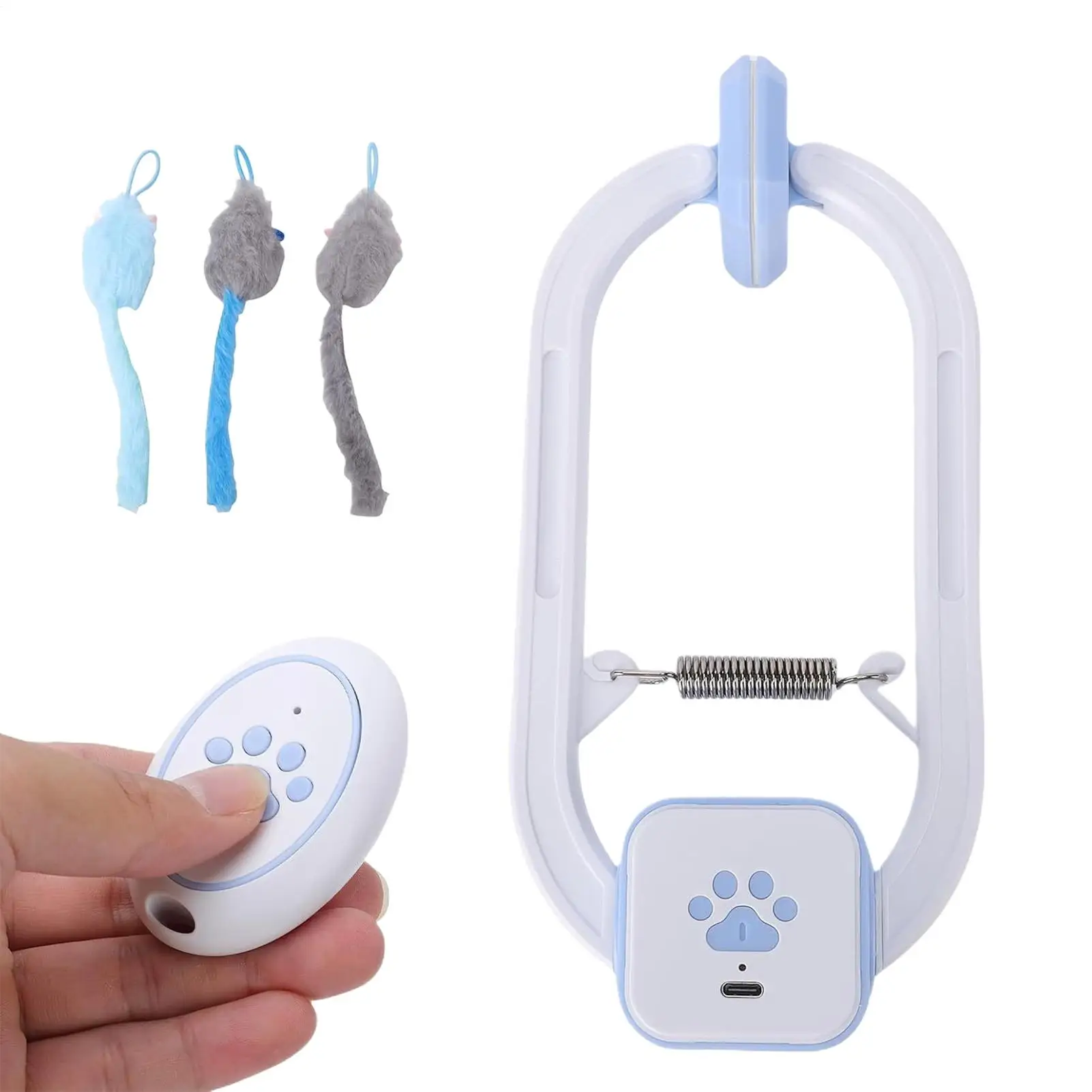 Игрушка для дверной рамы для кошек, реалистичная форма мыши, обогащение, регулируемые режимы, дистанционное интерактивное стимулирующее игрушки для кошек для психических
Игрушка для дверной рамы для кошек, реалистичная форма мыши, обогащение, регулируемые режимы, дистанционное интерактивное стимулирующее игрушки для кошек для психических