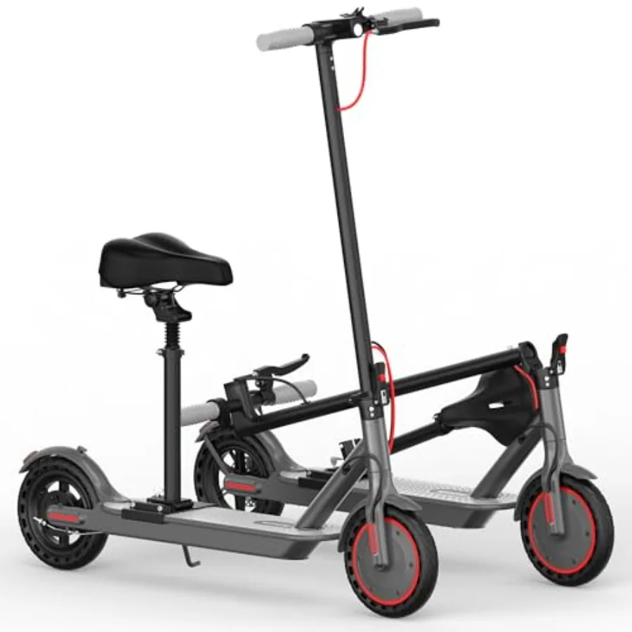 Electric Scooter for adults with 8.5/10/14 tires, black aluminum frame, up to 22MPH speed, 500W motor, 62-mile range, foldable
Electric Scooter for adults with 8.5/10/14 tires, black aluminum frame, up to 22MPH speed, 500W motor, 62-mile range, foldable