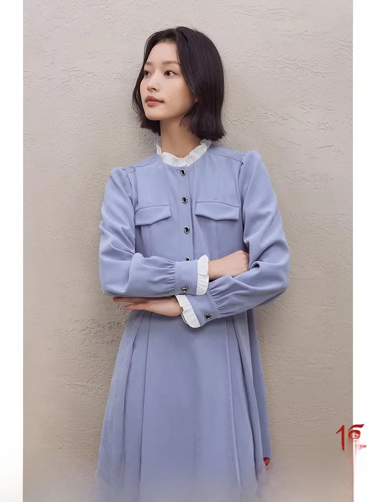 Hepburn Sle Midi Dr Women's Autumn Winter New Design Wooden Sensation mid Long Skirt A-Line Silhouette Polyester Fiber
Hepburn Sle Midi Dr Women's Autumn Winter New Design Wooden Sensation mid Long Skirt A-Line Silhouette Polyester Fiber