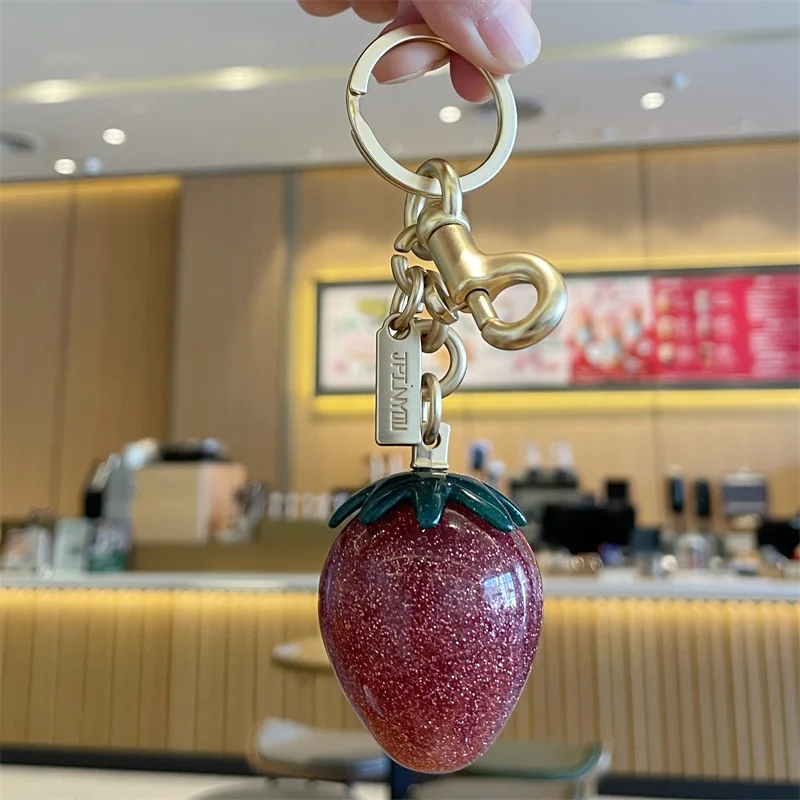 New Light Luxury Fruit Strawberry Women's Box Bag Keychain Pendant Hanging Decorative Hanging Accessories Versatile Fashion Gift
New Light Luxury Fruit Strawberry Women's Box Bag Keychain Pendant Hanging Decorative Hanging Accessories Versatile Fashion Gift