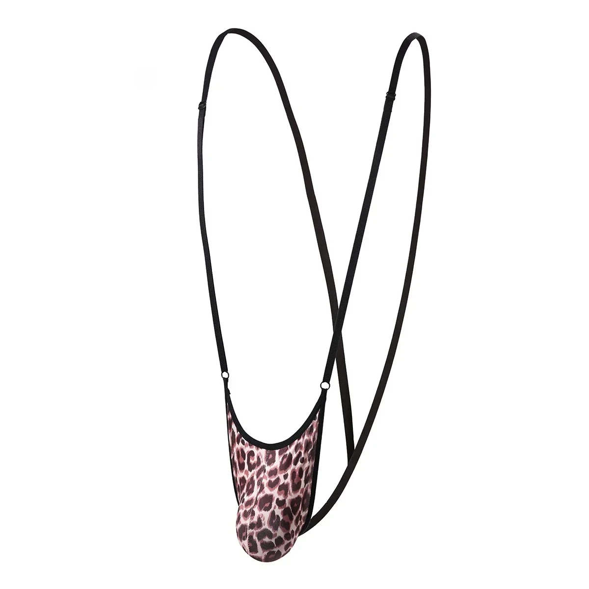 Men's Sexy Leopard Print Thong Ultra-Thin Nylon Singlet for Gays Low-Rise Lingerie Enhancing Pouch Sissy Erotic Underwear Oneise
Men's Sexy Leopard Print Thong Ultra-Thin Nylon Singlet for Gays Low-Rise Lingerie Enhancing Pouch Sissy Erotic Underwear Oneise