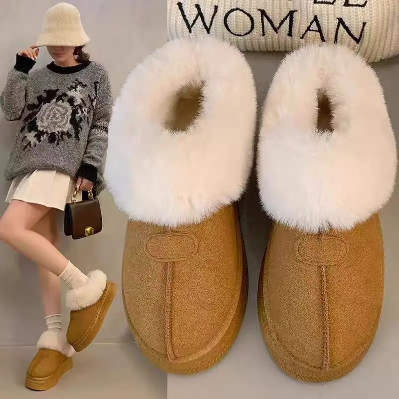 Comfortable Winter Snow Boots Women's Casual Thick Bottom Anti-slip Soft Sole Warm Short Boots Fashionable All-match Cotton S...
Comfortable Winter Snow Boots Women's Casual Thick Bottom Anti-slip Soft Sole Warm Short Boots Fashionable All-match Cotton S...