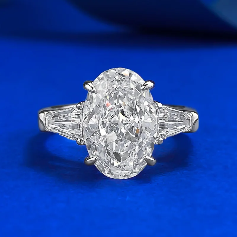 Fine Jewelry 925 Silver Oval Cut Cz Cubic Zircon Engagement Wedding Classic Luxury Party Rings for WomenFine Jewelry Rings
Fine Jewelry 925 Silver Oval Cut Cz Cubic Zircon Engagement Wedding Classic Luxury Party Rings for WomenFine Jewelry Rings