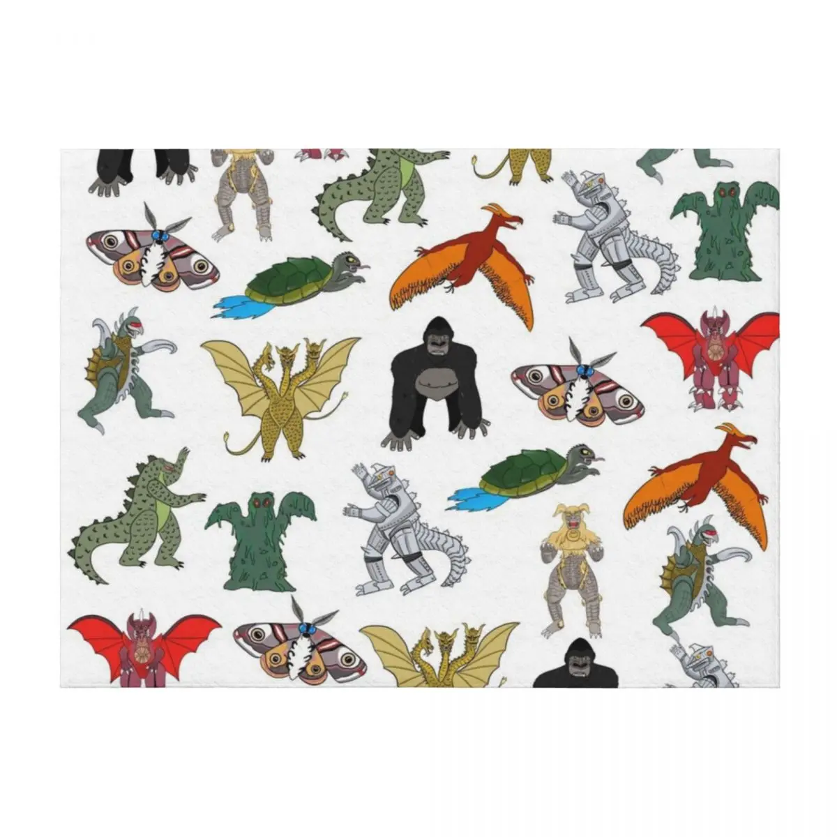 Colorful Kaiju Throw Blanket Bed covers Sofa Quilt Luxury Designer Vintage Blankets 
Colorful Kaiju Throw Blanket Bed covers Sofa Quilt Luxury Designer Vintage Blankets