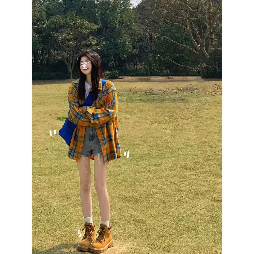 Korean Women Shirts Satin Blouses Women Long Sleeve Shirts Tops Woman Shirt Tops Woman Polo Neck Plaid Satin Blouses F223
Korean Women Shirts Satin Blouses Women Long Sleeve Shirts Tops Woman Shirt Tops Woman Polo Neck Plaid Satin Blouses F223