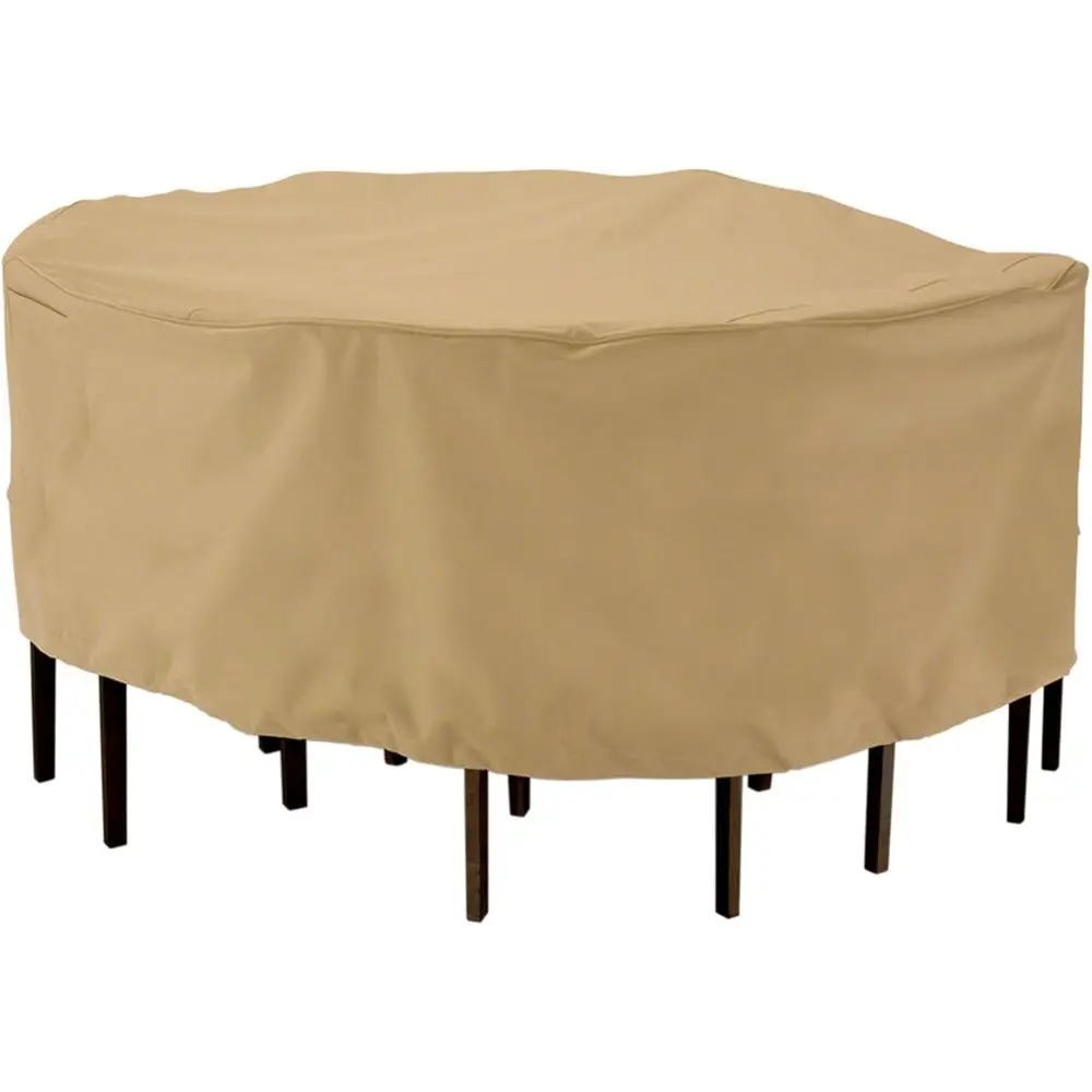 Чехол для уличного стола и стульев из терраццо, водостойкий, 94 дюйма, круглый, для патио
Чехол для уличного стола и стульев из терраццо, водостойкий, 94 дюйма, круглый, для патио