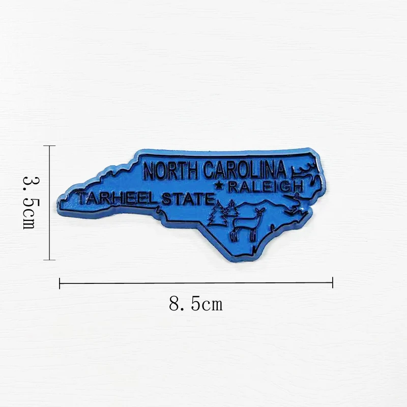 World cultural tourism souvenirs, kitchen and home decor, 3D soft magnetic refrigerator stickers in North Carolina, USA
World cultural tourism souvenirs, kitchen and home decor, 3D soft magnetic refrigerator stickers in North Carolina, USA