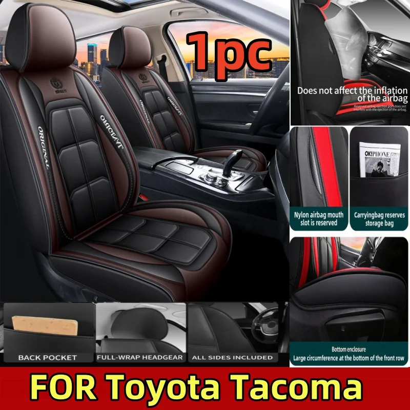 FOR Toyota Tacoma Car seat cover high-end waterproof PU leather front row two-seater full-wrapped muscle seat cover four seasons
FOR Toyota Tacoma Car seat cover high-end waterproof PU leather front row two-seater full-wrapped muscle seat cover four seasons