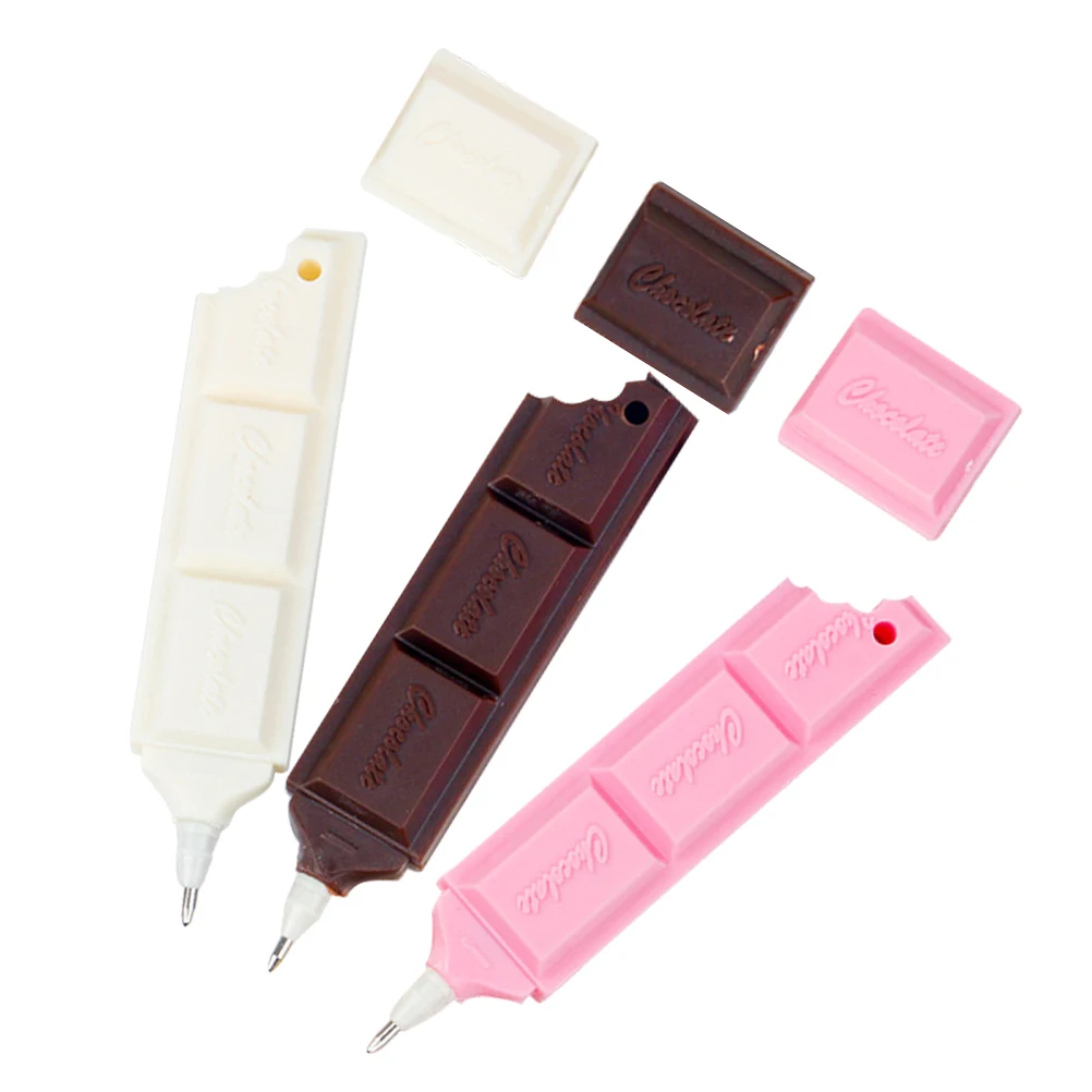 3 шт. шоколадная шариковая ручка, милый мультяшный дизайн, пластиковые канцелярские принадлежности для школьников, письменные принадлежности, новинка, подарки, крутые
3 шт. шоколадная шариковая ручка, милый мультяшный дизайн, пластиковые канцелярские принадлежности для школьников, письменные принадлежности, новинка, подарки, крутые