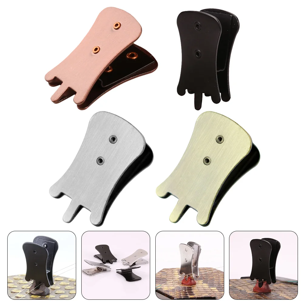 4 Pcs Erhu Mute Useful Portable Mutes Sordine Practice Clips Silencers Huqin Supply Supplies Metal
4 Pcs Erhu Mute Useful Portable Mutes Sordine Practice Clips Silencers Huqin Supply Supplies Metal