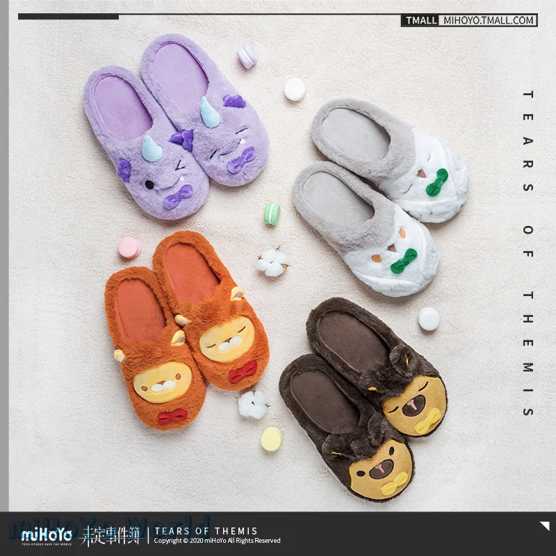 Genuine MiHoYo Game Tears of Themis Luke Zuo Ran Xia Yan Artem Kawaii Comfortable Plush Indoor Home Slippers Birthday Gifts
Genuine MiHoYo Game Tears of Themis Luke Zuo Ran Xia Yan Artem Kawaii Comfortable Plush Indoor Home Slippers Birthday Gifts
