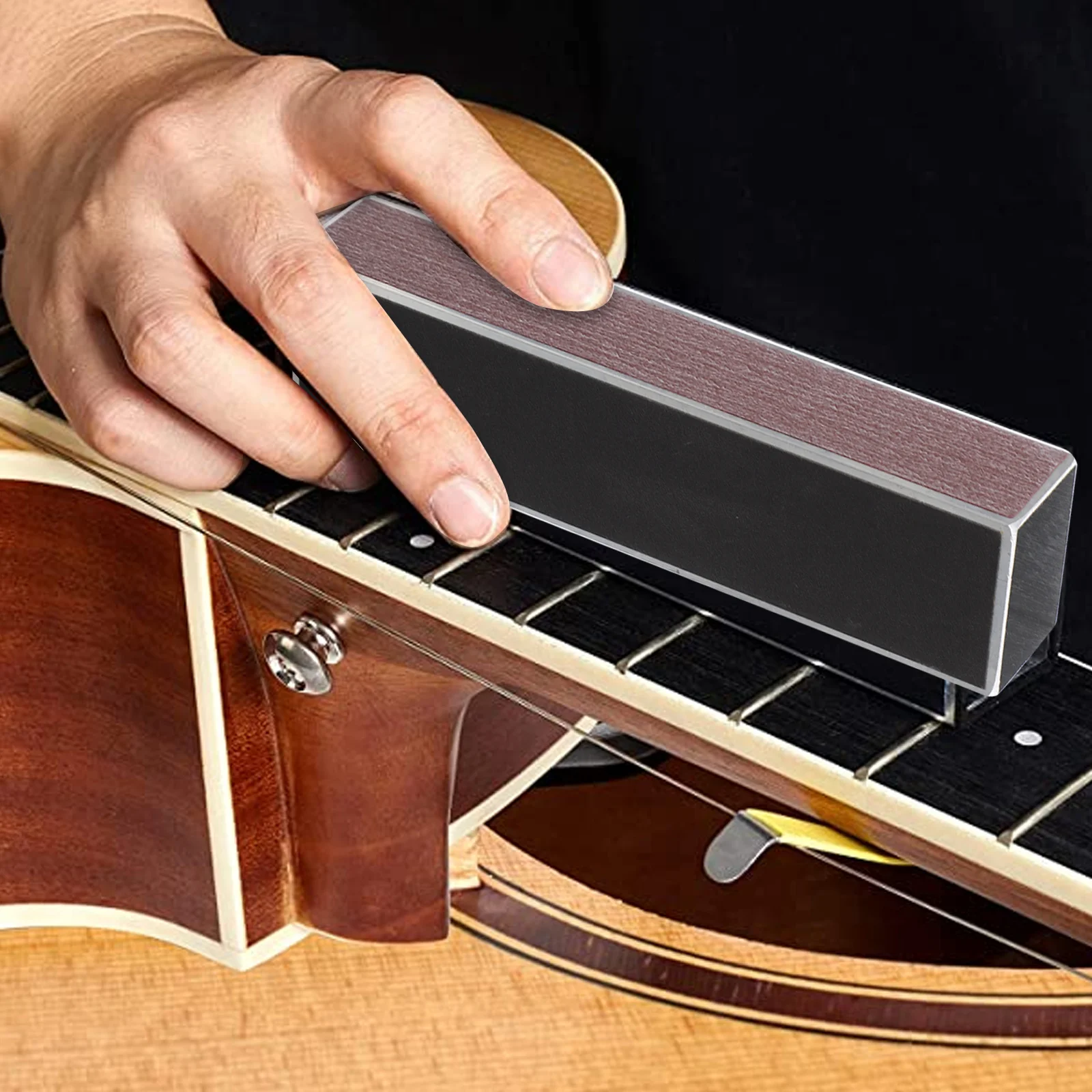 1Set Guitar Fret Polishing Tool Professional Durable File Leveling Rod for Acoustic Bass Ukulele Repair Guitar File
1Set Guitar Fret Polishing Tool Professional Durable File Leveling Rod for Acoustic Bass Ukulele Repair Guitar File