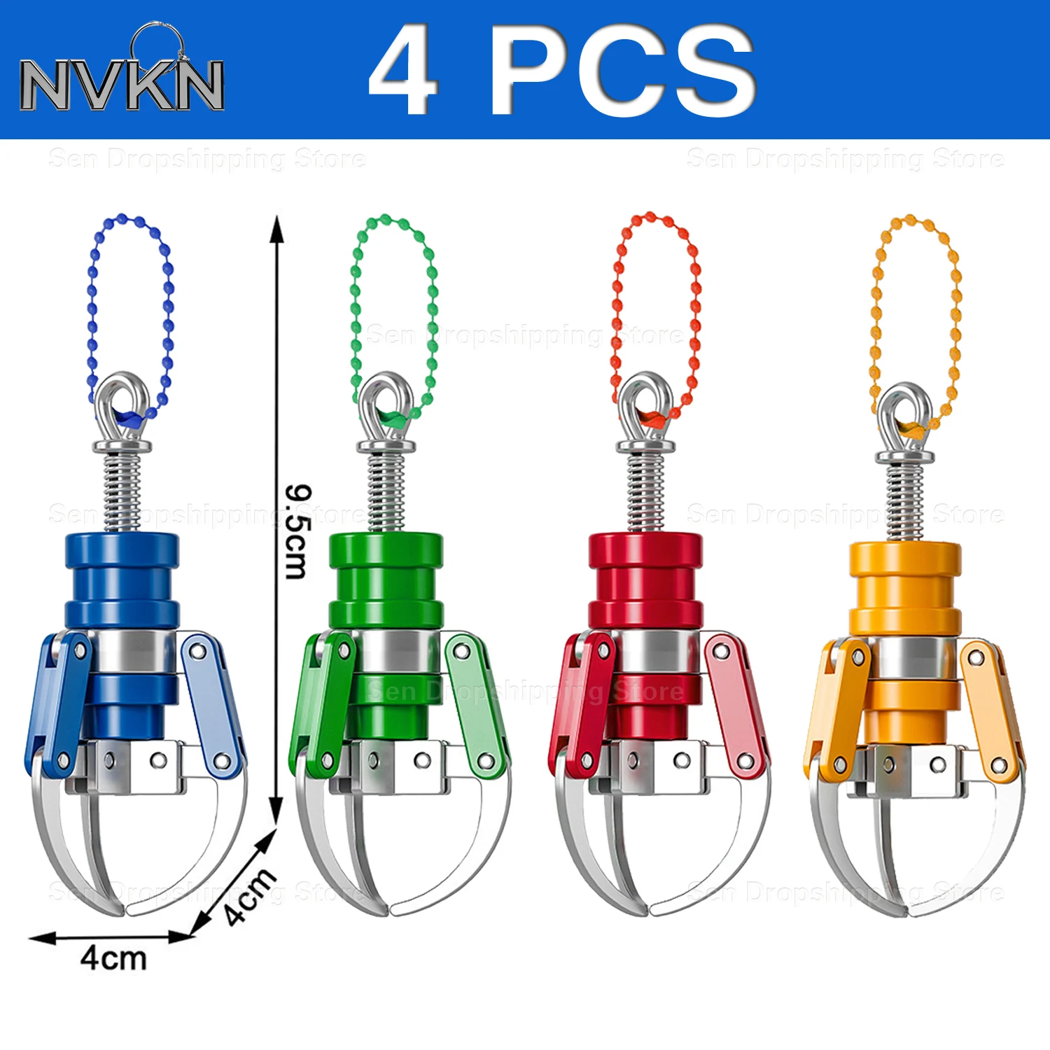4Pcs Creative Mini Claw Keychain - Plastic Claw Clip for Keys Cute Plastic Keyring for Kids & Gifts
4Pcs Creative Mini Claw Keychain - Plastic Claw Clip for Keys Cute Plastic Keyring for Kids & Gifts