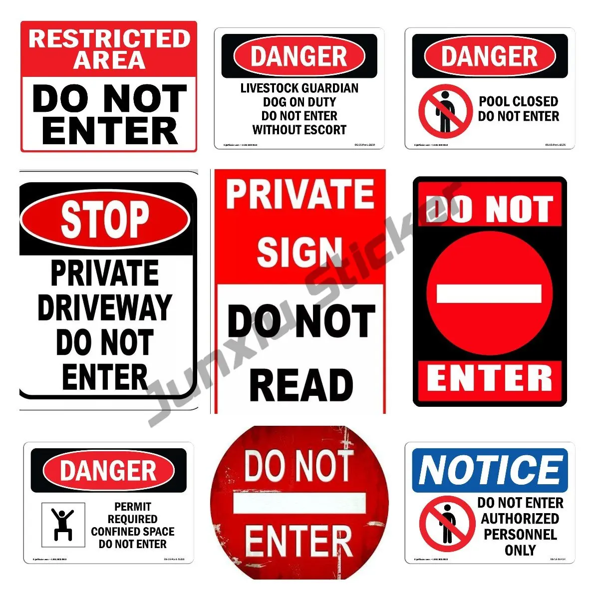 Warning Restricted Area Do Not Enter Decal PVC Car Sticker Creative Safety Supply Window Bumper Laptop Motorcycle Decor
Warning Restricted Area Do Not Enter Decal PVC Car Sticker Creative Safety Supply Window Bumper Laptop Motorcycle Decor