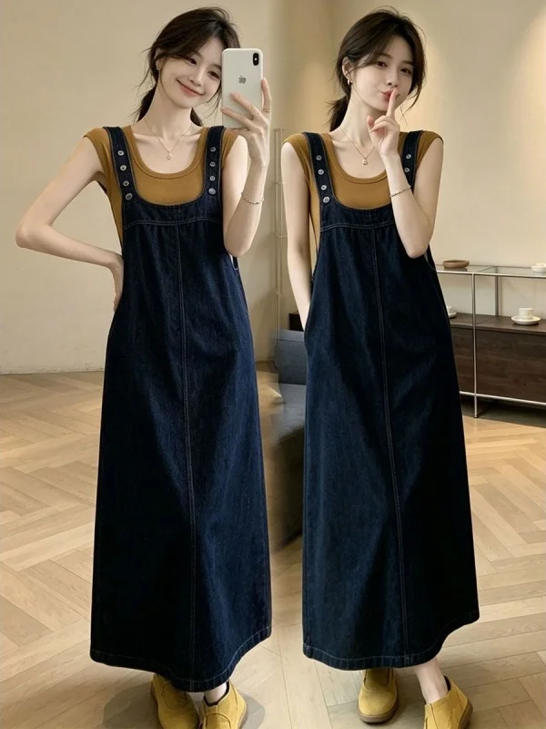 Slimming Lazy Summer 2026 New Style Pure Color Loose Meat Covering Two-Piece Set Women's Fashion T-Shirt And Skirt Ensemble
Slimming Lazy Summer 2026 New Style Pure Color Loose Meat Covering Two-Piece Set Women's Fashion T-Shirt And Skirt Ensemble