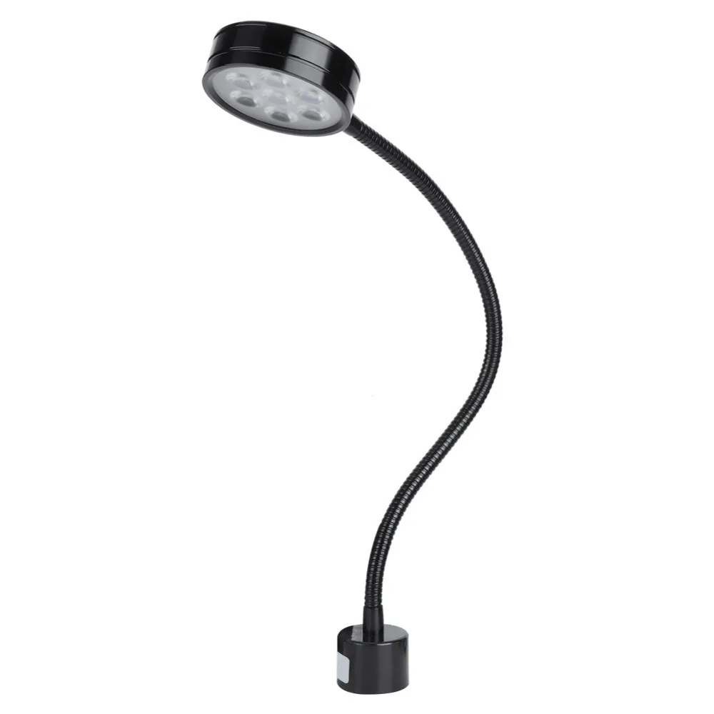 Bright 7W LED Work Desk Light AC 110V-220V US Plug Flexible Gooseneck Lamp Round Magnetic Base 700 LM LED Desk Lamp Drill Press
Bright 7W LED Work Desk Light AC 110V-220V US Plug Flexible Gooseneck Lamp Round Magnetic Base 700 LM LED Desk Lamp Drill Press