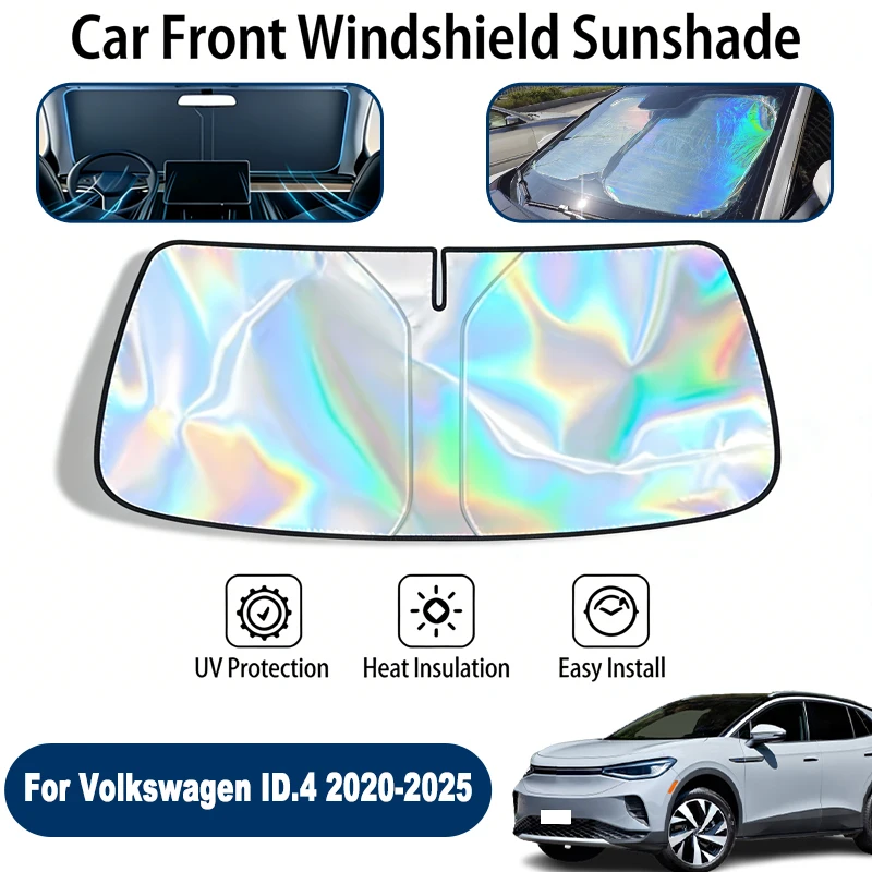 Windshield Sun Shade For Volkswagen ID.4 2020-2025 Foldable UV Reflective Front Window Sun Protection Cover Accessories
Windshield Sun Shade For Volkswagen ID.4 2020-2025 Foldable UV Reflective Front Window Sun Protection Cover Accessories