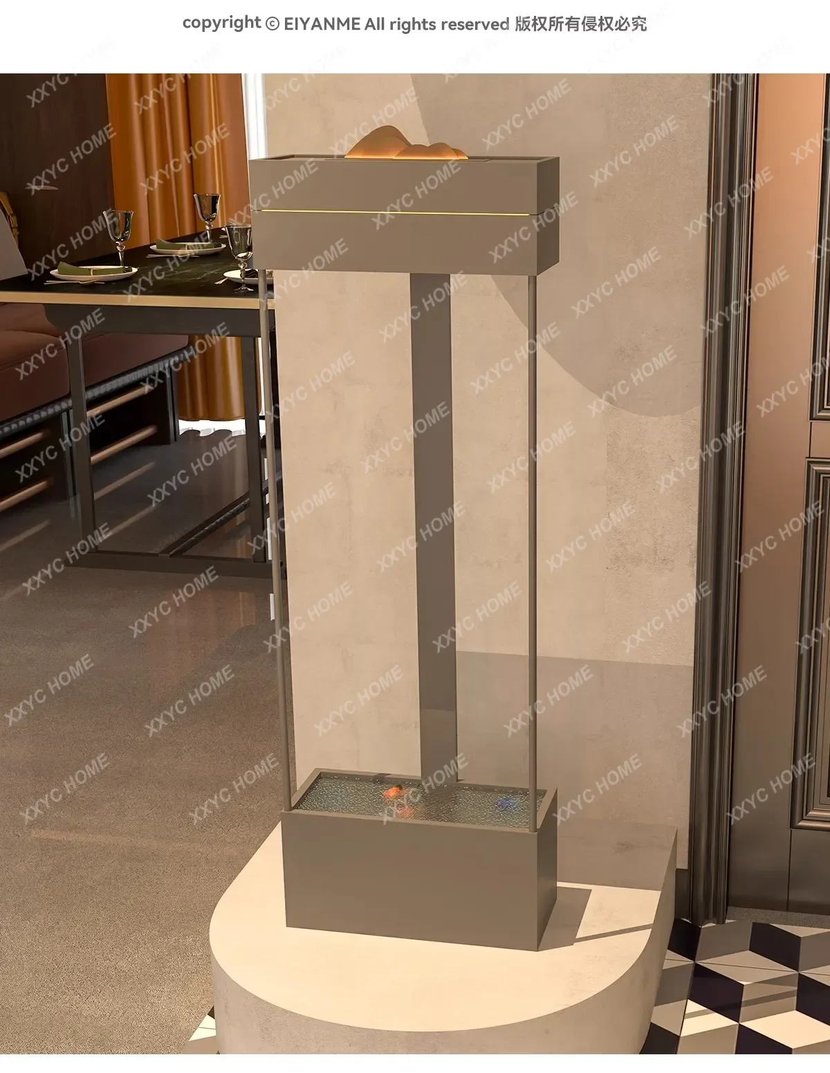 JJx11Рол от пола до потолка, светильник для аквариума с беговой водой, роскошный офисный орнамент для гостиной, бассейн, водный пейзаж
JJx11Рол от пола до потолка, светильник для аквариума с беговой водой, роскошный офисный орнамент для гостиной, бассейн, водный пейзаж