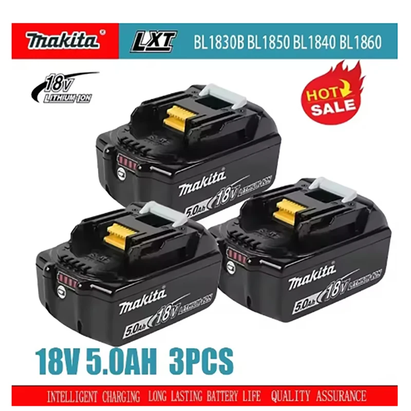 Makita original rechargeable lithium battery, BL1840BL1830B BL1830B BL1830B BL1830B Makita 9Ah, 6Ah, 18V power tool battery
Makita original rechargeable lithium battery, BL1840BL1830B BL1830B BL1830B BL1830B Makita 9Ah, 6Ah, 18V power tool battery