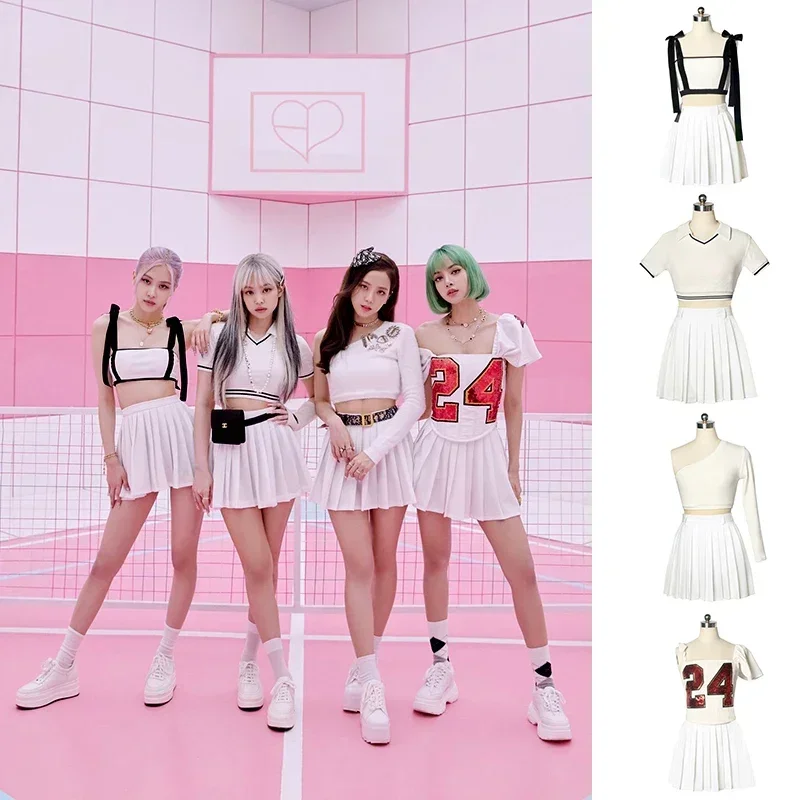 Women Group Jazz Dance Costumes Nightclub Female Singer Stage Performance White Suit Modern Street Dance Hip Hop Suit DWY7722
Women Group Jazz Dance Costumes Nightclub Female Singer Stage Performance White Suit Modern Street Dance Hip Hop Suit DWY7722