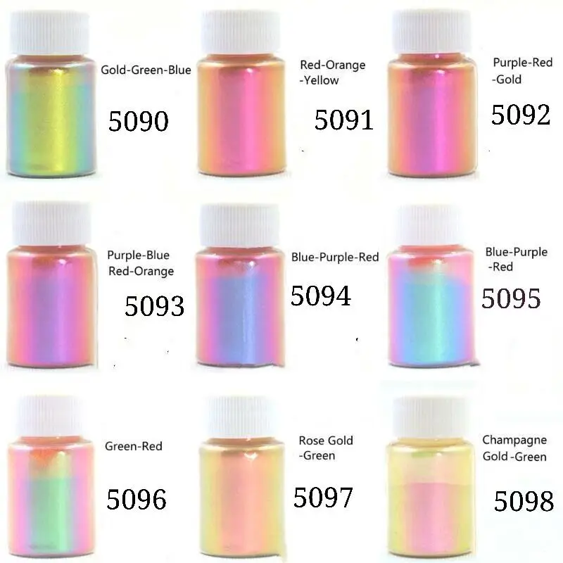 Chameleon Powder chameleon effect pearl powder 10 g/Jar Chrome Loose Eyeshadow Pigments Private label Color changing Mica Powder
Chameleon Powder chameleon effect pearl powder 10 g/Jar Chrome Loose Eyeshadow Pigments Private label Color changing Mica Powder