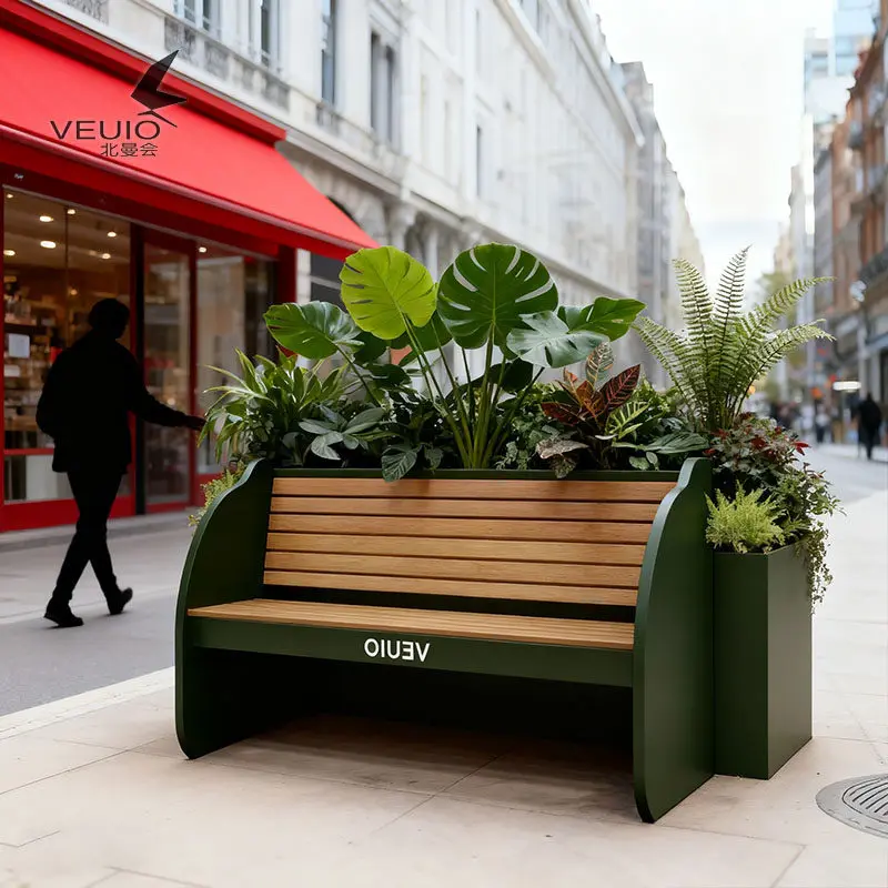 Modern Design Commercial Street Flower Box Chair Café Garden Outdoor Planter Bench Outdoor Furniture terraza muebles FYSS
Modern Design Commercial Street Flower Box Chair Café Garden Outdoor Planter Bench Outdoor Furniture terraza muebles FYSS