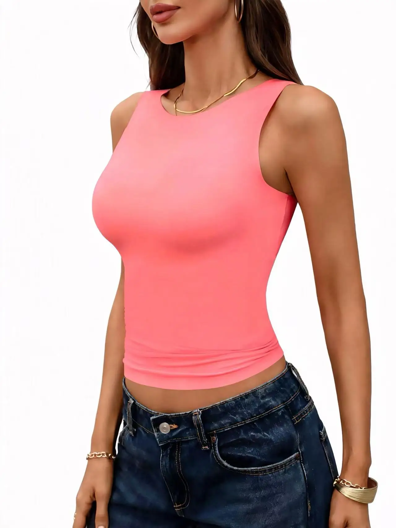 Womens Double Lined Tank Tops Boat Neck Fitted Basic Sleeveless Y2K Summer Going Out Outer Going Out Outfits
Womens Double Lined Tank Tops Boat Neck Fitted Basic Sleeveless Y2K Summer Going Out Outer Going Out Outfits
