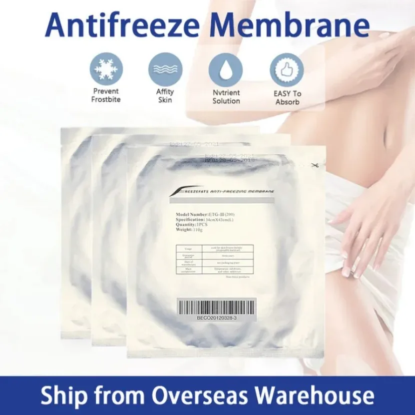 Anti Freeze Membrane Anti Freezeing Cryo Pad Big Size 27X30Cm 34X42Cm For Freeze Fat Machine
Anti Freeze Membrane Anti Freezeing Cryo Pad Big Size 27X30Cm 34X42Cm For Freeze Fat Machine