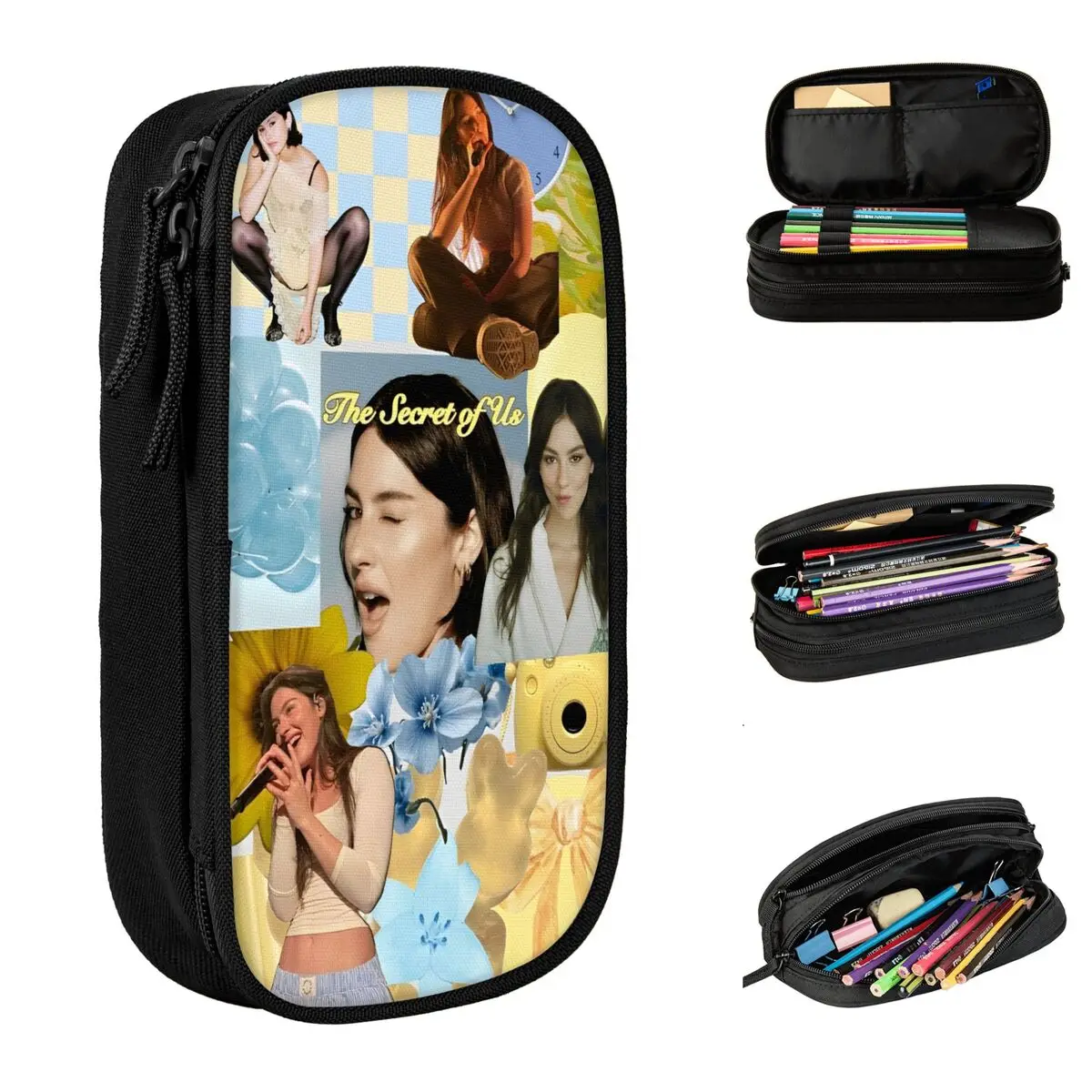 Gracie Abrams The Secret Of Us пеналы классические сумки для ручек студенческие большие школьные принадлежности для хранения пеналы на молнии
Gracie Abrams The Secret Of Us пеналы классические сумки для ручек студенческие большие школьные принадлежности для хранения пеналы на молнии