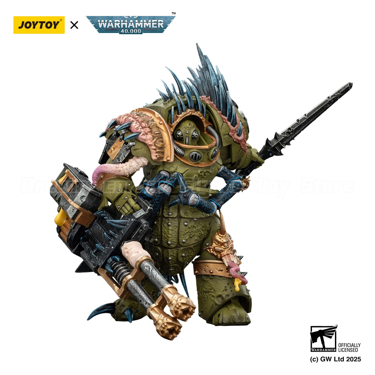 В наличии: Warhammer 40K Death Guard Blightlord Terminator 1 с автоматической пушкой Reaper и бутиковыми клинками, масштаб 1/18, фигурка.
В наличии: Warhammer 40K Death Guard Blightlord Terminator 1 с автоматической пушкой Reaper и бутиковыми клинками, масштаб 1/18, фигурка.