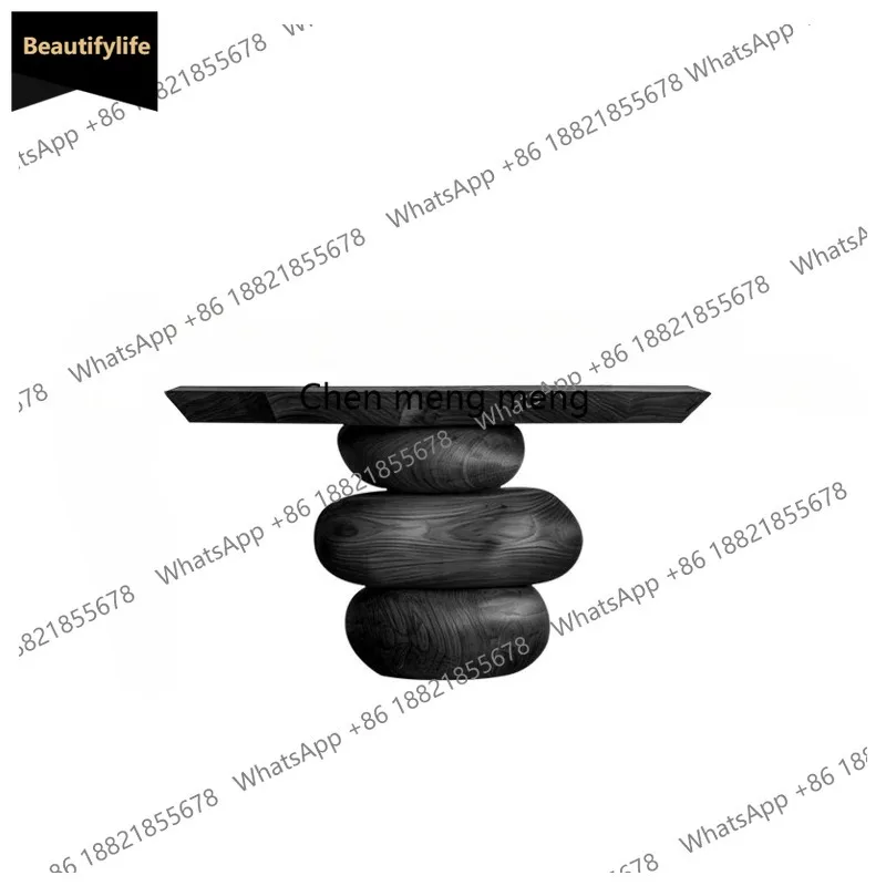 C85 Консольные столы из цельного дерева в стиле Sili Дизайнерская высококачественная домашняя консоль Настенное хранилище с видом сбоку Тайчжун Древняя сторона T
C85 Консольные столы из цельного дерева в стиле Sili Дизайнерская высококачественная домашняя консоль Настенное хранилище с видом сбоку Тайчжун Древняя сторона T