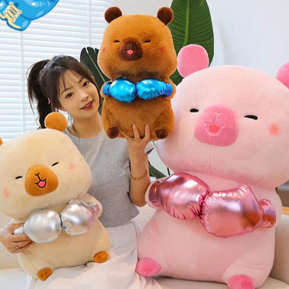 Simulation Boxing Capybara Plush Doll Stuffed Cute Doll Sport Capybara Plush Toys Soft Fluffy Capybara Anime Fluffty Toy
Simulation Boxing Capybara Plush Doll Stuffed Cute Doll Sport Capybara Plush Toys Soft Fluffy Capybara Anime Fluffty Toy