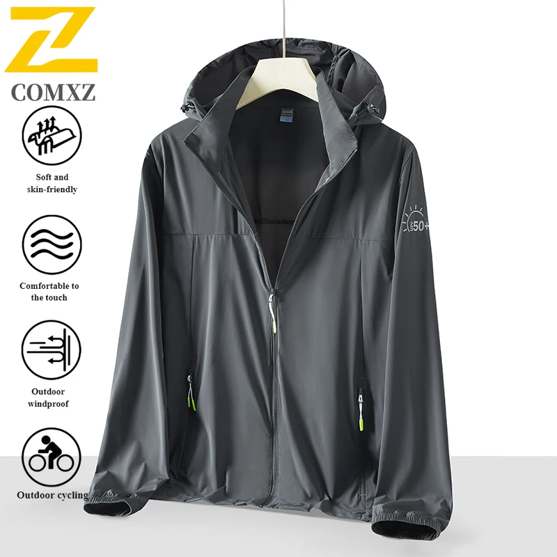 Summer Ice Silk UV Protection Jacket UPF50+ Lightweight Outdoor Mountaineering camping Hoodie Breathable Skin Coat for Unisex
Summer Ice Silk UV Protection Jacket UPF50+ Lightweight Outdoor Mountaineering camping Hoodie Breathable Skin Coat for Unisex