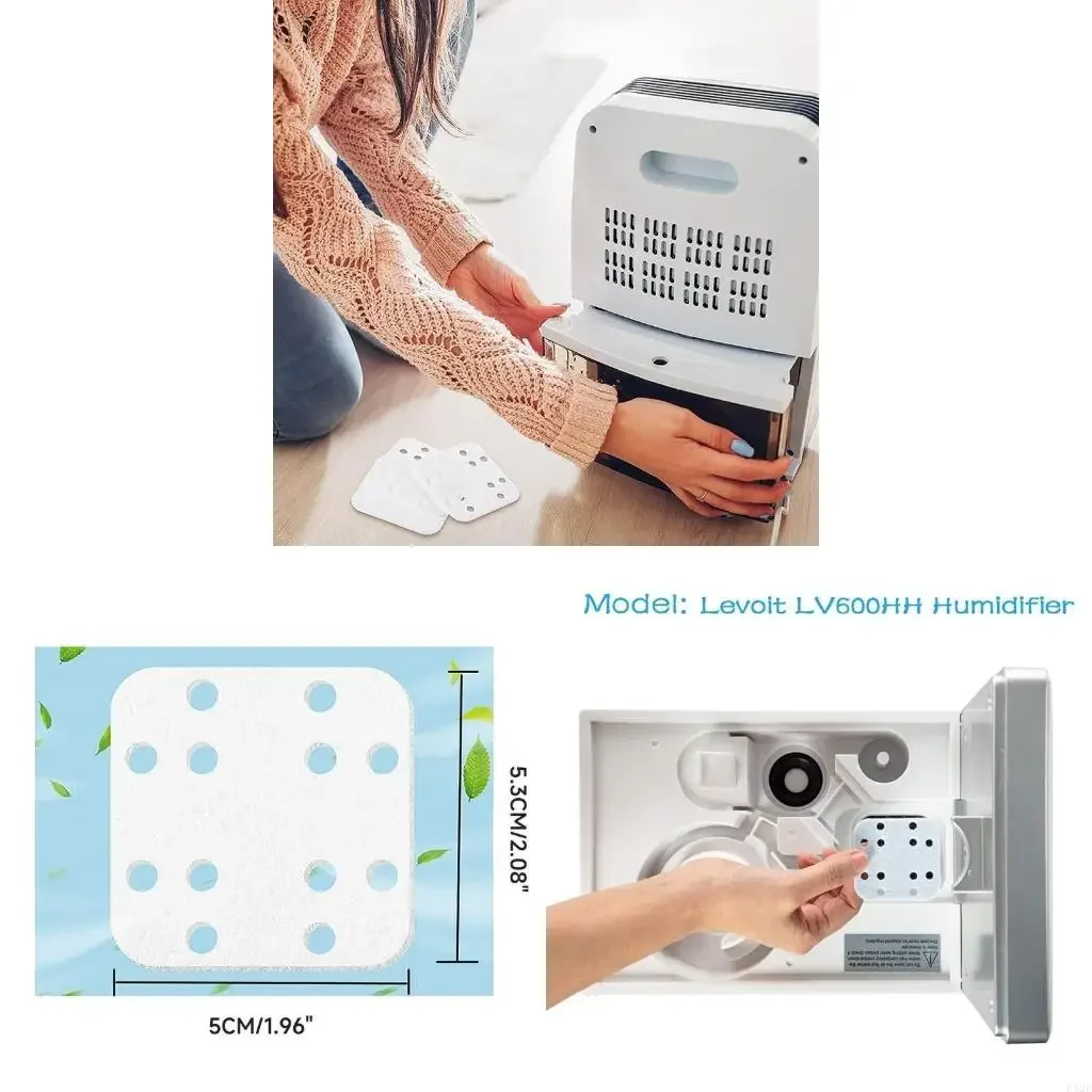 F92F 20Pcs Mineral Absorption Filter Pad Replacement Descaling Pad for LV600HH LV600S Humidifier Prevent Mineral Buildup
F92F 20Pcs Mineral Absorption Filter Pad Replacement Descaling Pad for LV600HH LV600S Humidifier Prevent Mineral Buildup