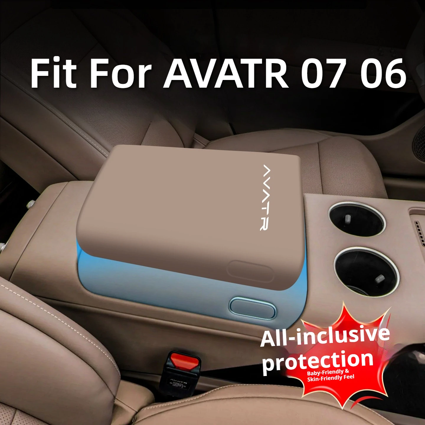 Fit For AVATR 07 06 Car Silicone Armrest Box Cover Center Console Anti Dirty Pad Leather Cover Interior
Fit For AVATR 07 06 Car Silicone Armrest Box Cover Center Console Anti Dirty Pad Leather Cover Interior