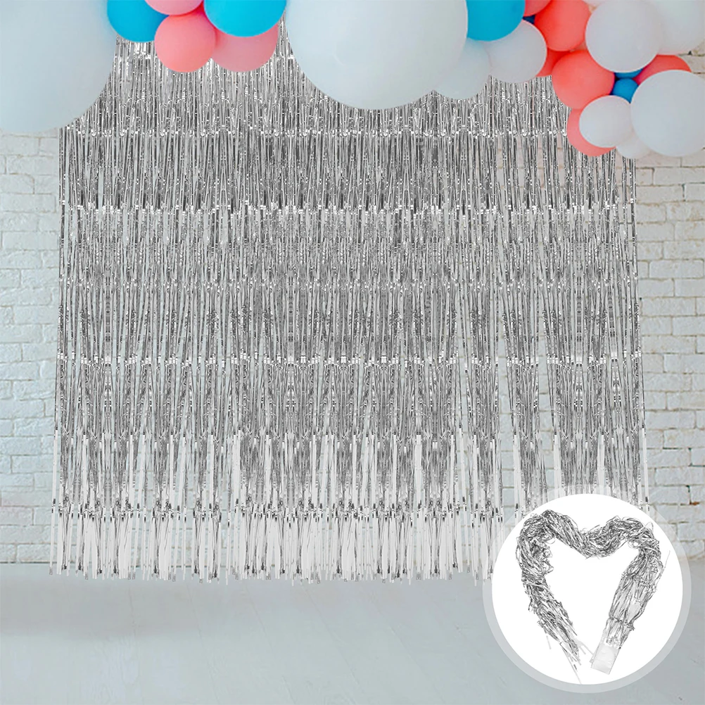 5pcs Fringe Backdrop Curtains Tassel Plastic Party Decorations Photo Booth Wedding Birthday Background Streamers Reusable Light
5pcs Fringe Backdrop Curtains Tassel Plastic Party Decorations Photo Booth Wedding Birthday Background Streamers Reusable Light