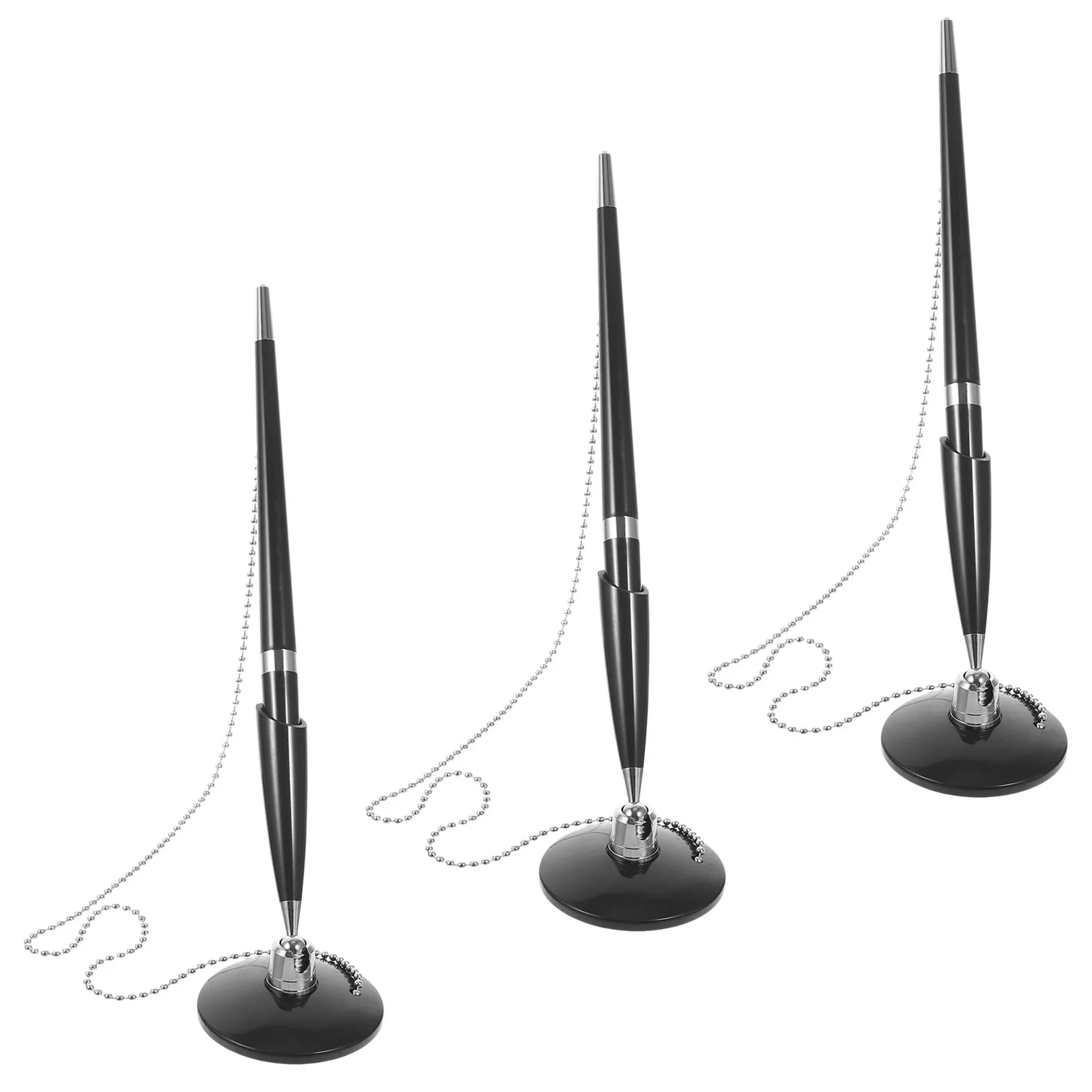 3Pcs Table Fixed Signature Pens Multi-Function Ballpoint Pen Vertical Desktop Writing Pen Office Hotel Bank Business Accessory
3Pcs Table Fixed Signature Pens Multi-Function Ballpoint Pen Vertical Desktop Writing Pen Office Hotel Bank Business Accessory