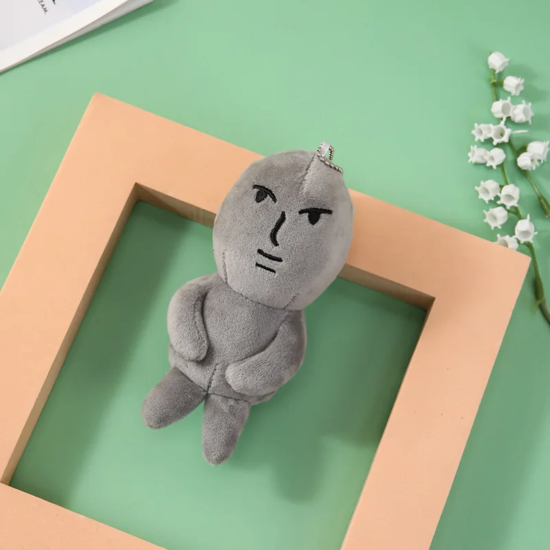 Funny Grey Stone Man Plush Keychain Cartoon Stuffed Animal Backpack Charm Pendant Novelty Gift for Boys Girls Birthday Party
Funny Grey Stone Man Plush Keychain Cartoon Stuffed Animal Backpack Charm Pendant Novelty Gift for Boys Girls Birthday Party