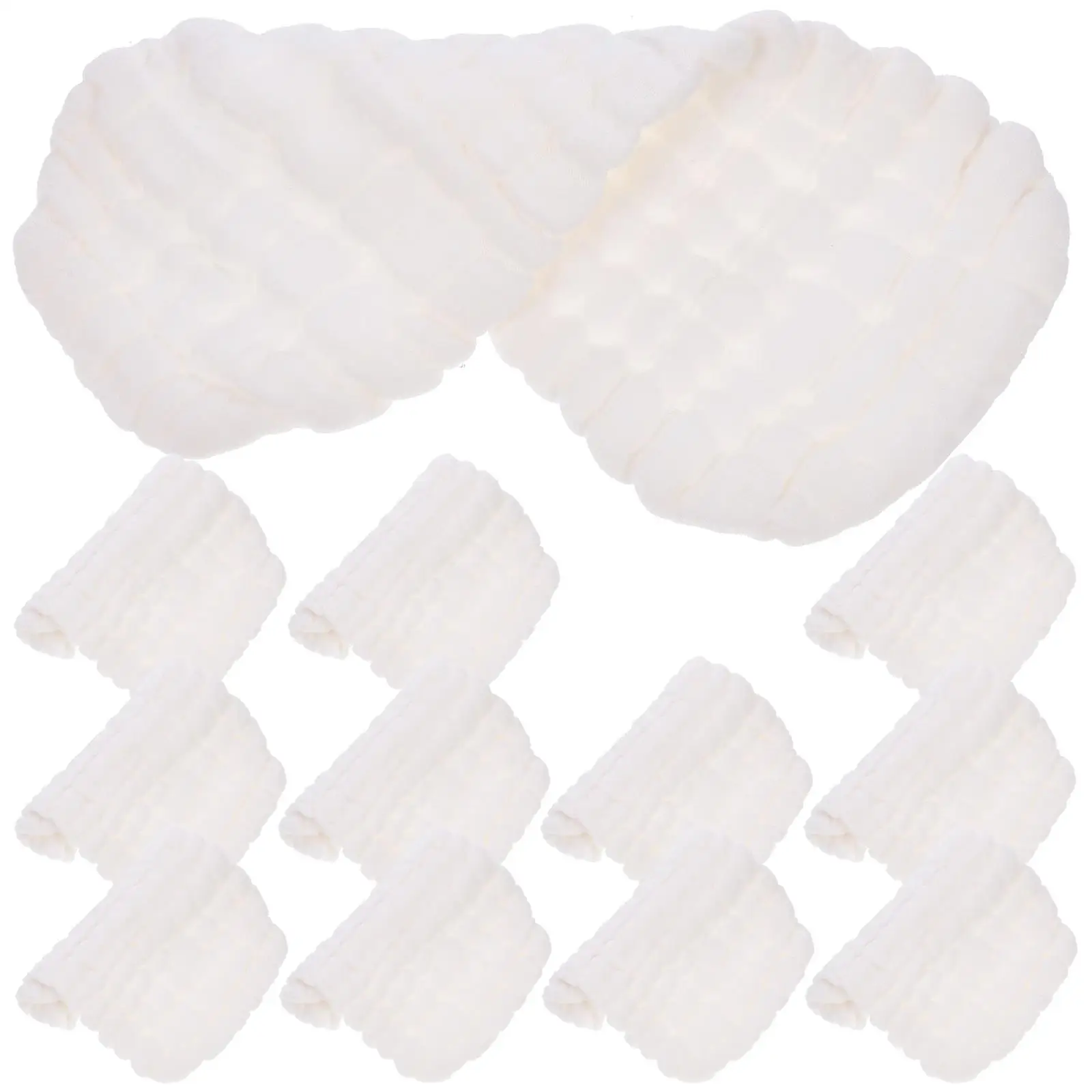 10 Pcs Baby Cloth Diaper Liner Newborn Cotton Washable Lightweight White Small Size Peanut Shape 12 Layers Reusable
10 Pcs Baby Cloth Diaper Liner Newborn Cotton Washable Lightweight White Small Size Peanut Shape 12 Layers Reusable