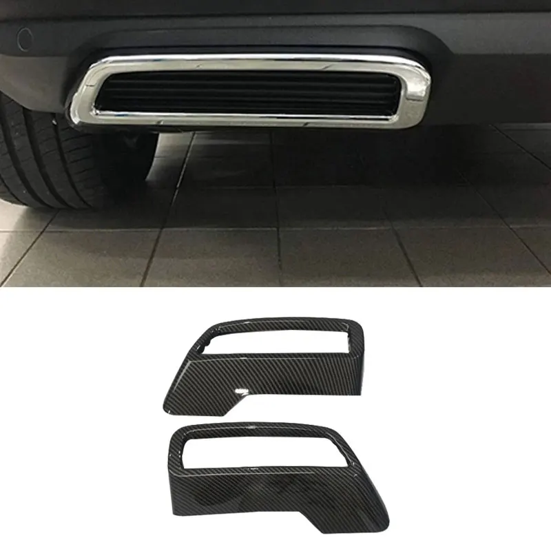 For Peugeot 3008 4008 5008 2017 - 2021 ABS Carbon Fiber Texture Rear Exhaust Tail Muffler Pipe Cover Protective Trim
For Peugeot 3008 4008 5008 2017 - 2021 ABS Carbon Fiber Texture Rear Exhaust Tail Muffler Pipe Cover Protective Trim