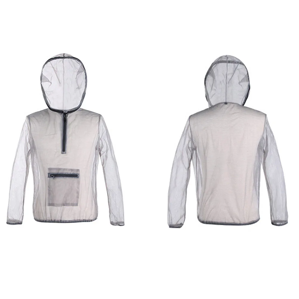 Mosquito-proof Top Mesh Hooded Jacket Protective Shirt See Through Shield Anti-mosquito
Mosquito-proof Top Mesh Hooded Jacket Protective Shirt See Through Shield Anti-mosquito