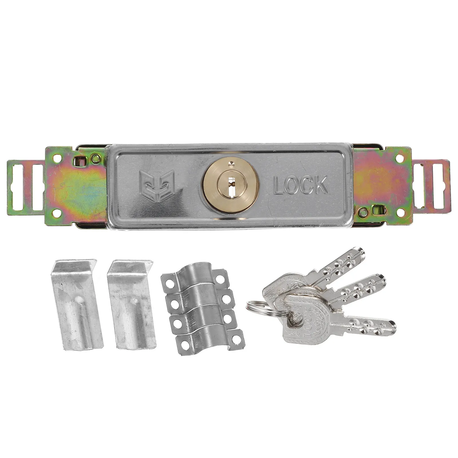 Double Cylinder Roll-Up Door Lock Zinc Alloy Commercial Anti Theft Security Deadbolt for Sliding Gates Barn Door Lock
Double Cylinder Roll-Up Door Lock Zinc Alloy Commercial Anti Theft Security Deadbolt for Sliding Gates Barn Door Lock