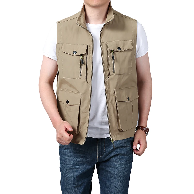 Lightweight Travel Multi-pockets Vest Men Running Sports Sleeveless Coats Outdoor Vest Men Hiking Fishing Photo Mesh Waistcoat
Lightweight Travel Multi-pockets Vest Men Running Sports Sleeveless Coats Outdoor Vest Men Hiking Fishing Photo Mesh Waistcoat