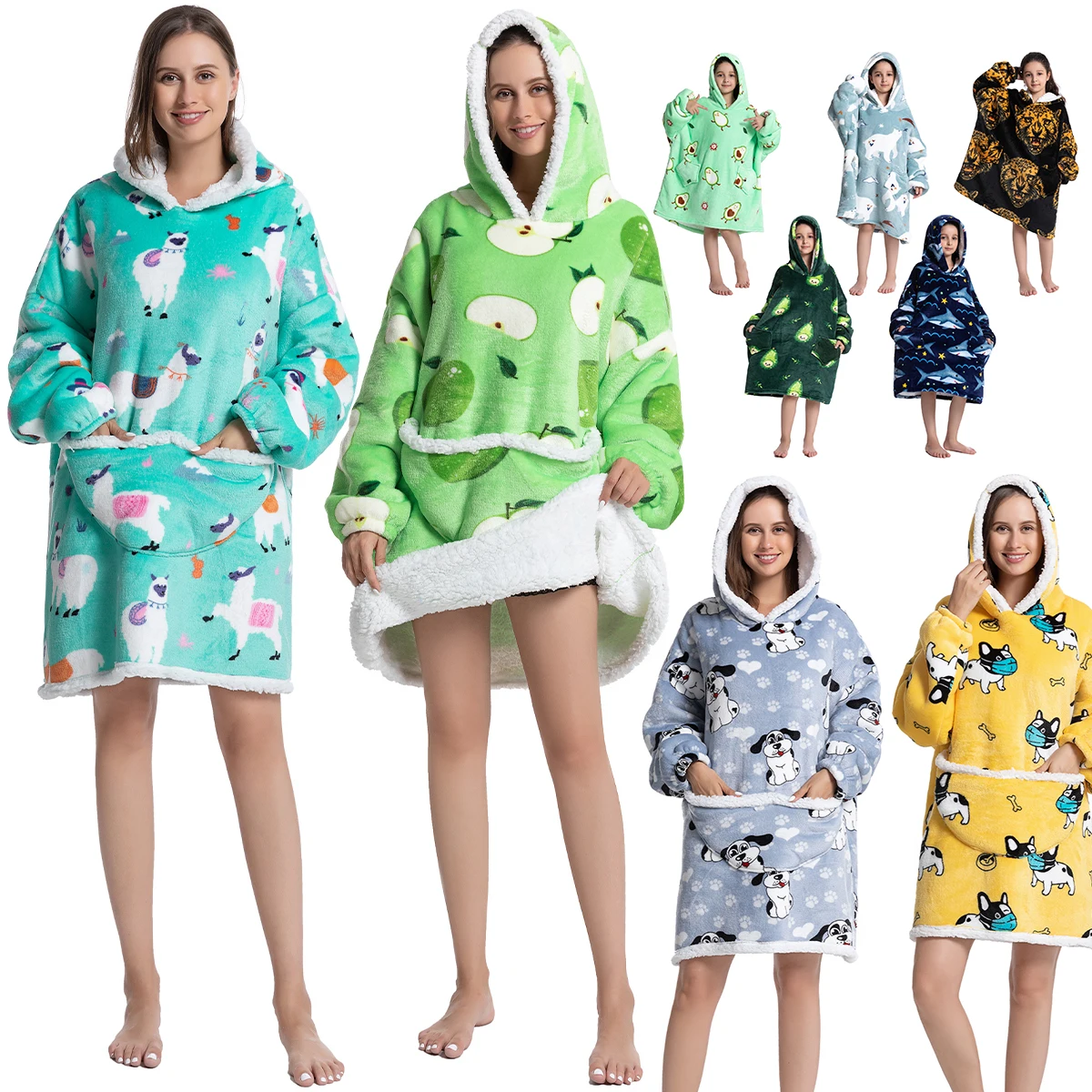 Oversized Blanket Hoodie Washable Blanket Sweatshirt Soft Blanket Hoodie Sweatshirt Wearable Durable Flannel Comfortable Hooded
Oversized Blanket Hoodie Washable Blanket Sweatshirt Soft Blanket Hoodie Sweatshirt Wearable Durable Flannel Comfortable Hooded